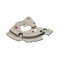 Sellita SW200-1: 110 Wheel Train Bridge, Nickel Plated