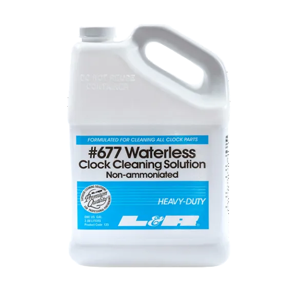L&R Waterless Clock Cleaning Solution #677