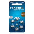 P312 Renata Hearing Aid Battery