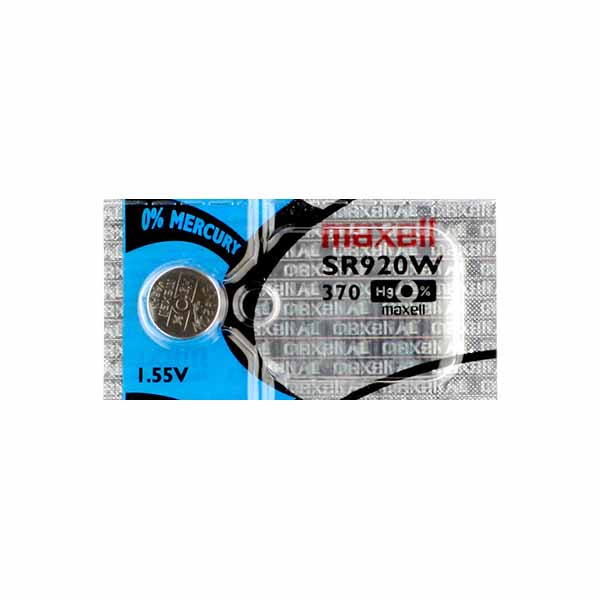 370 Maxell Watch Battery (SR 920W)