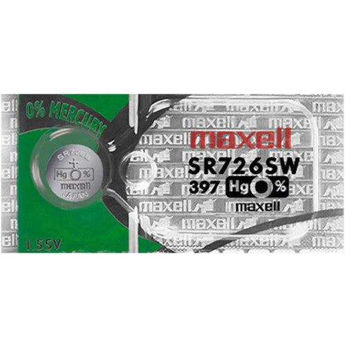 397 Maxell Watch Battery (SR 726SW)