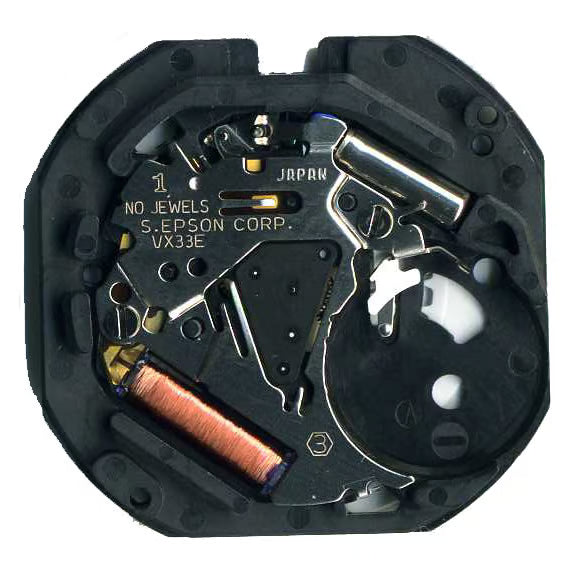 VX33 Seiko Watch Movement