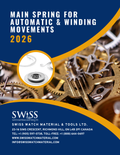 Main Springs For Automatic & Winding Movements Catalogue