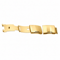 SWM Button Press Flip Lock Clasp Buckle (AC 012 Gold)
