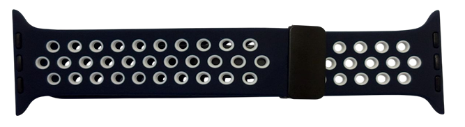 Apple Watch Band - Navy Blue White (AWSCNBW)