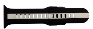 Apple Watch Band - Black White (AWSBW)