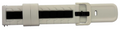 Silicone Band 20mm - White Black (237WB)