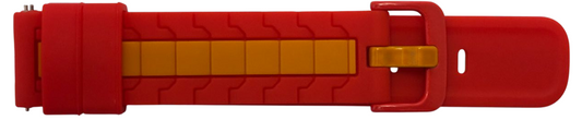 Silicone Band 20mm - Red Orange (237RO)