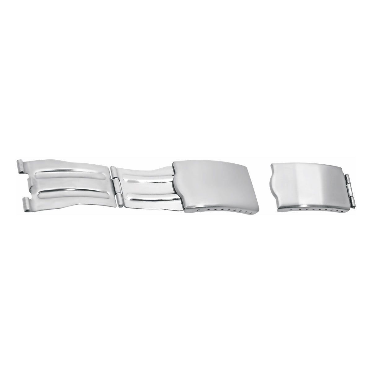 SWM Fold-Over Deployment Clasp – Silver (UE008)