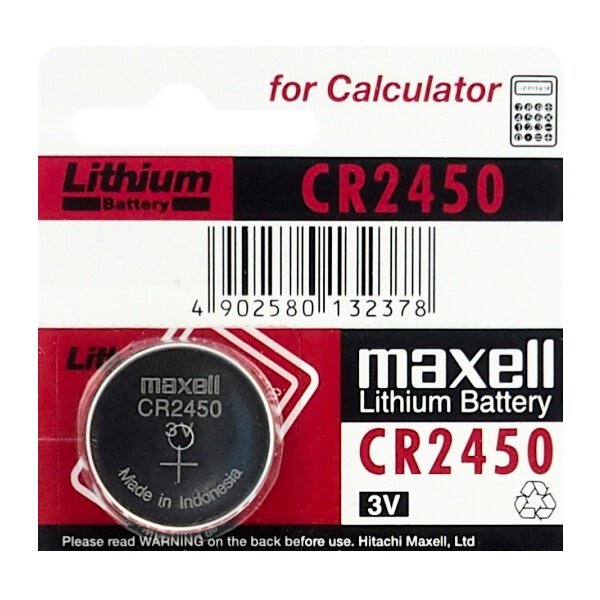 2450 Maxell Watch Battery