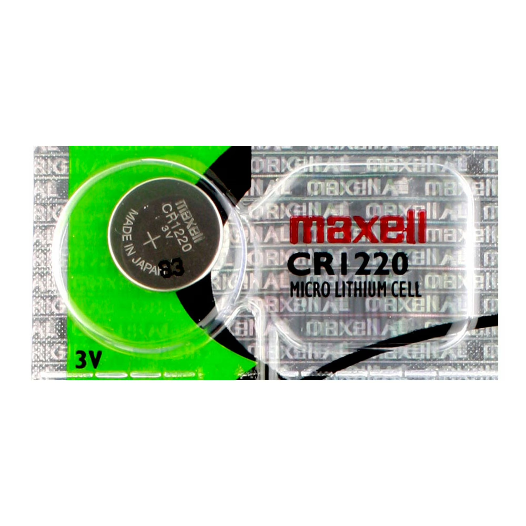 1220 Maxell Watch Battery