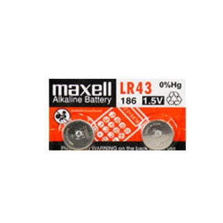 LR 43 Maxell Battery
