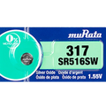 317 Murata Watch Battery (SR 516SW)