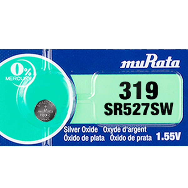 319 Murata Watch Battery (SR 527SW)