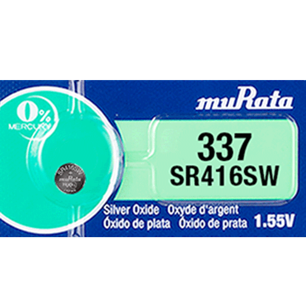 337 Murata Watch Battery (SR 416SW)