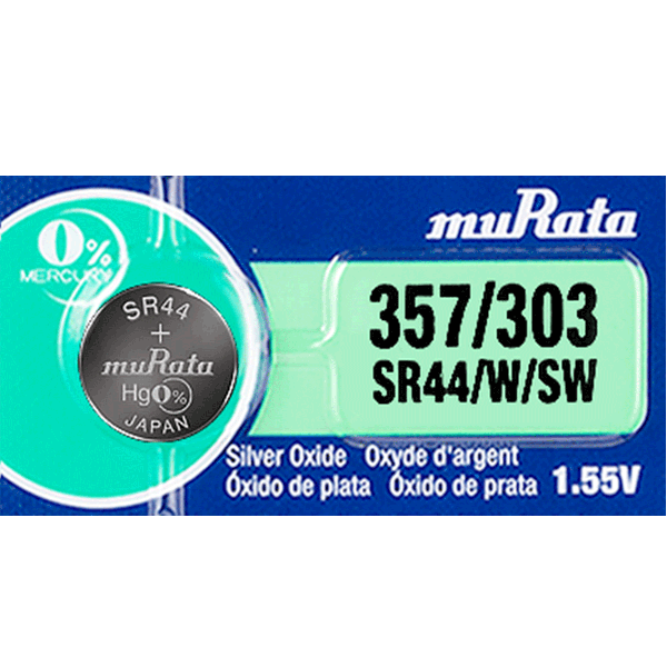 357 Murata Watch Battery (SR44/W/SW)