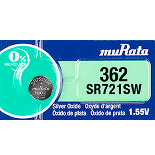 362 Murata Watch Battery (SR 721SW)