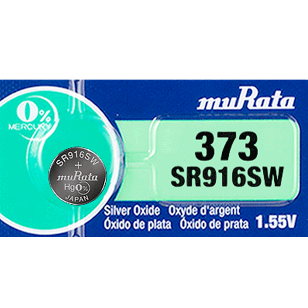 373 Murata Watch Battery (SR 916SW)