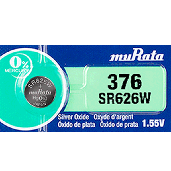 376 Murata Watch Battery (SR 626W)