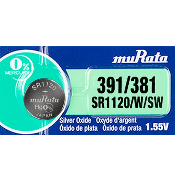 391/381 Murata Watch Battery