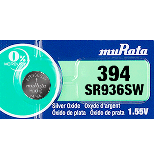 394 Murata Watch Battery (SR 936SW)