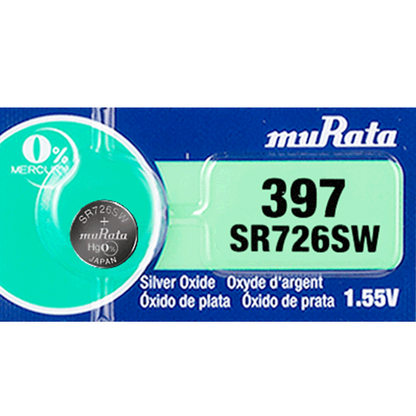 397 Murata Watch Battery (SR 726SW)