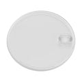 Plain Swatch Plastic Round Shape Crystal With Date Window